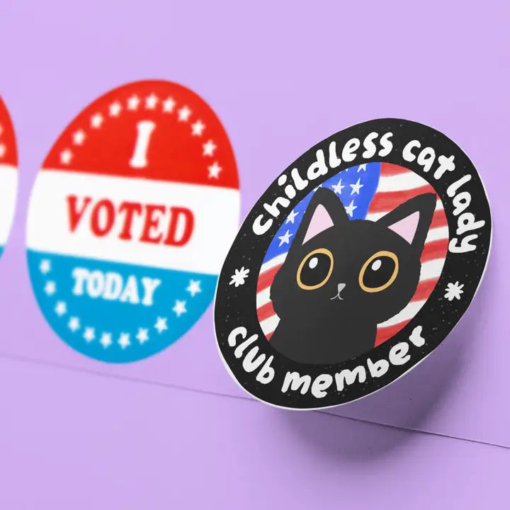 Childless Cat Lady Sticker