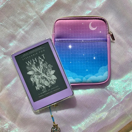 Dreamy Moon & Stars E-Reader Sleeve - Fits Kindle & Kobo