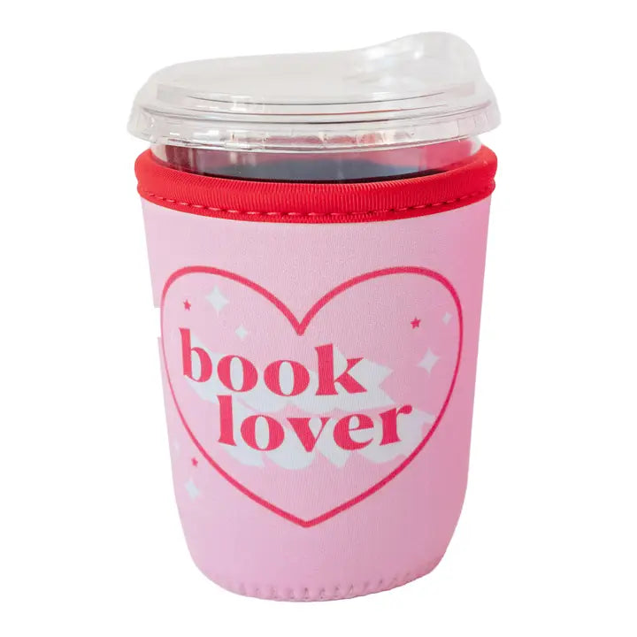 Book Lover Small Beverage Sleeve - Small/16oz Beverage