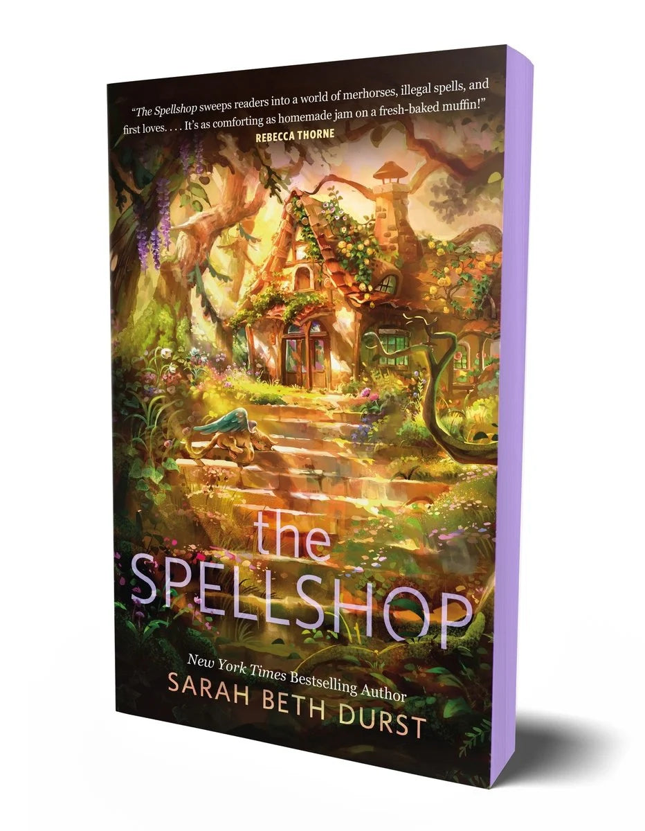 Spellshop (Sprayed Edges): by Sarah Beth Durst