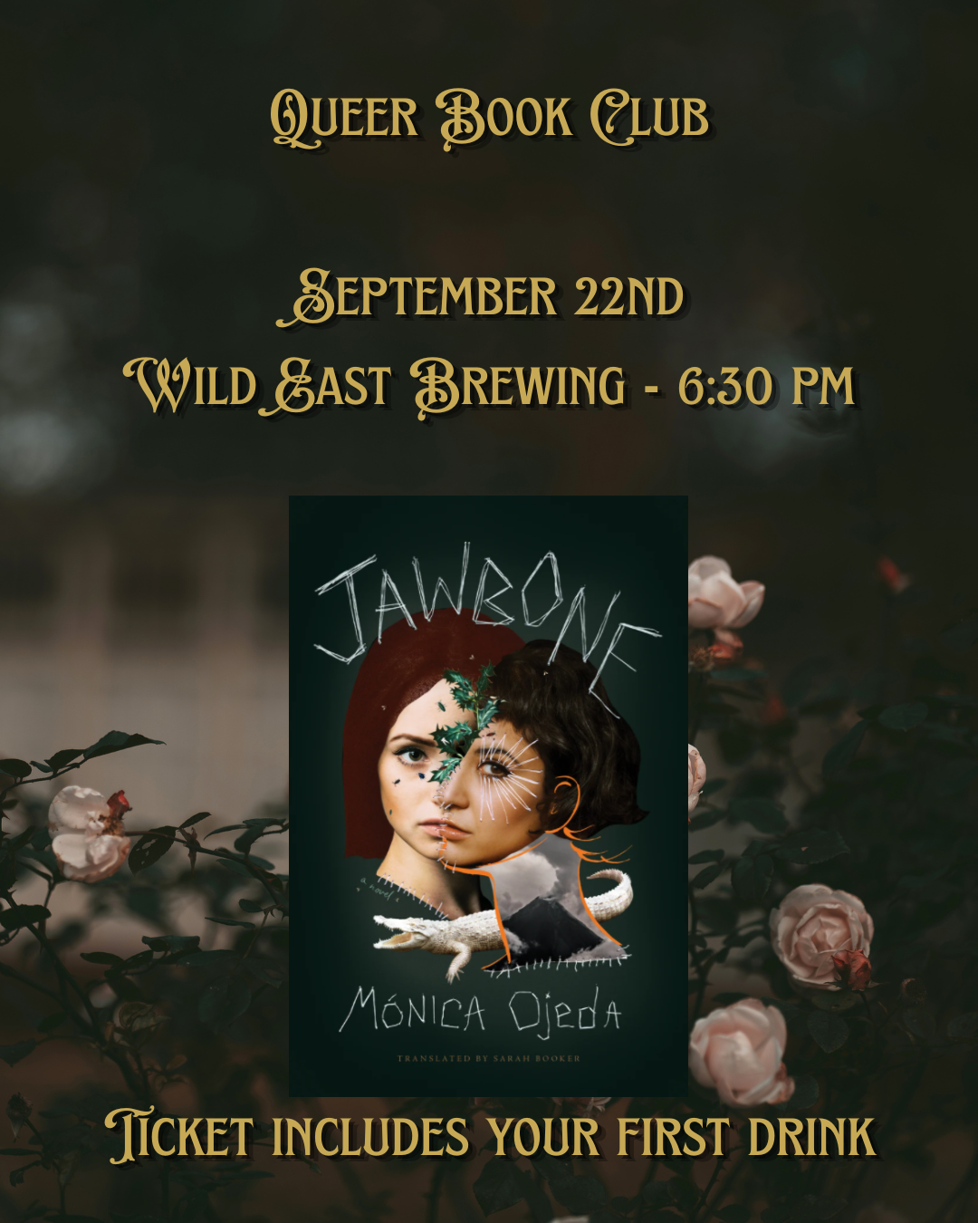 Queer Book Club - Tuesday 9/22