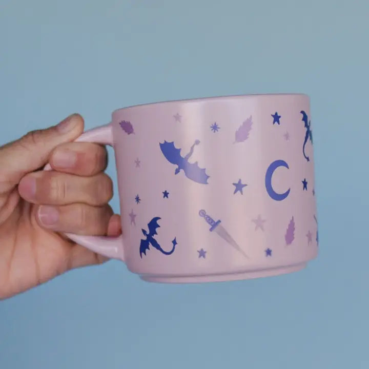 Romantasy Reader Large Ceramic Mug