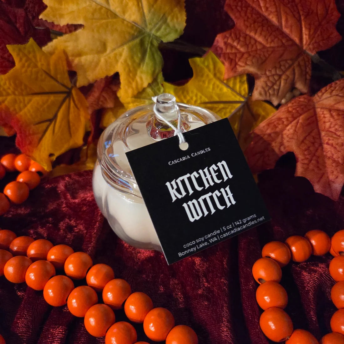 Kitchen Witch Coconut Soy Candle | Apple + Cinnamon + Clove