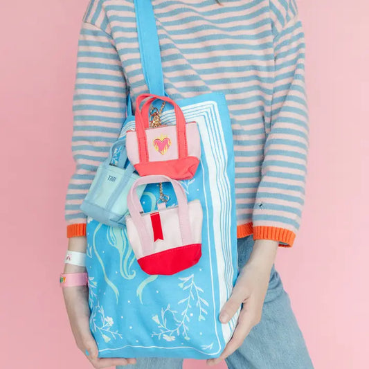 TBR Tiny Tote Keychain