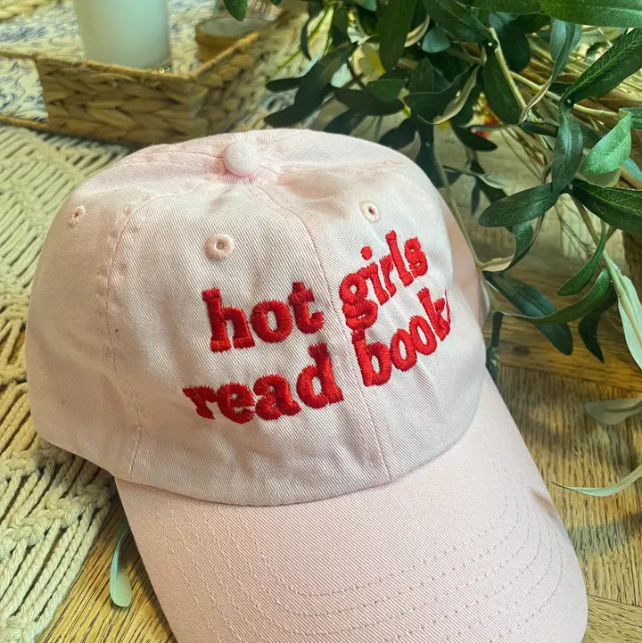Hot Girls Read Books Dad Hat