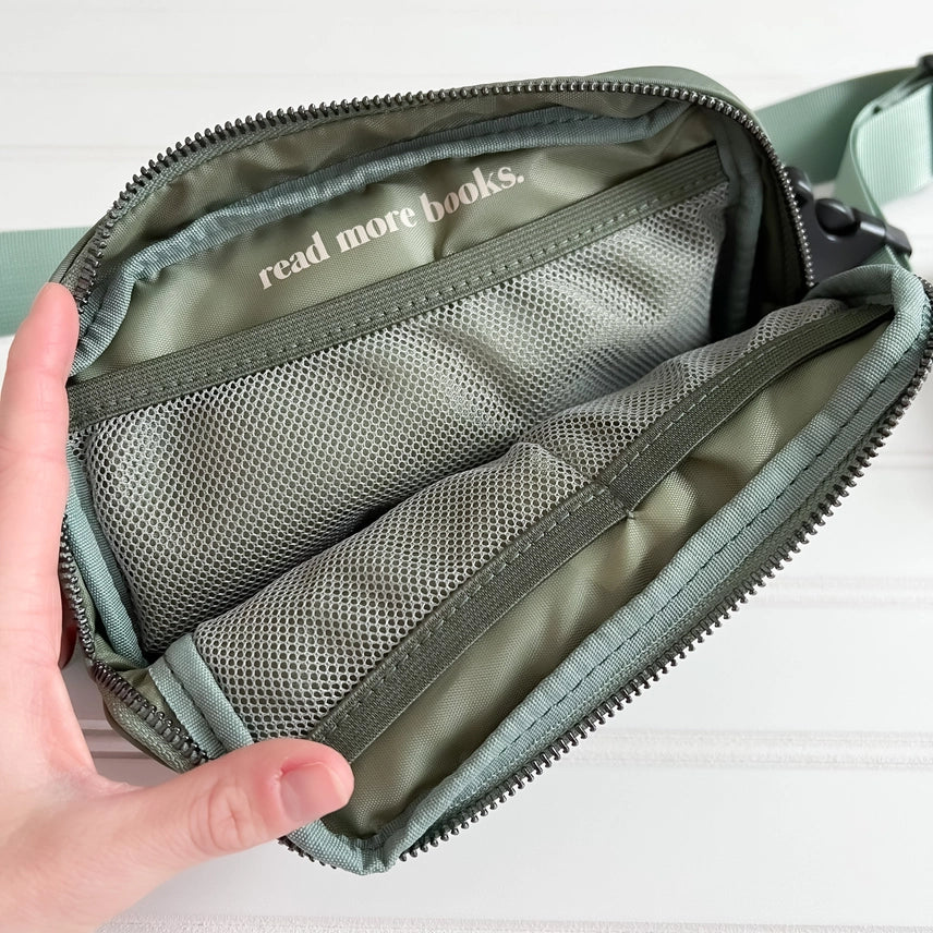 Bookish Belt Bag