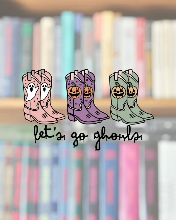 Let's Go Ghouls Sticker