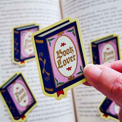 Medieval Book Lover Bookish Sticker