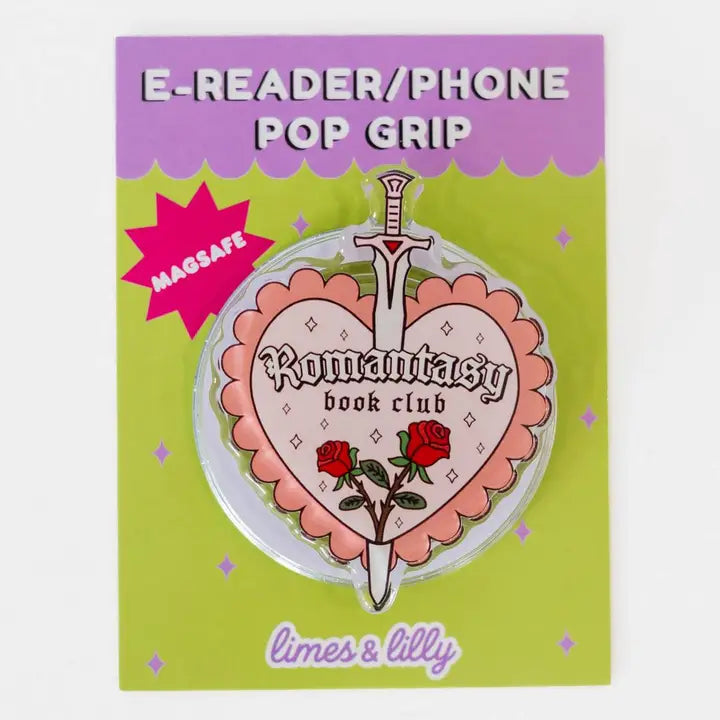 Romantasy Book Club Heart Magsafe Kindle & Phone Grip