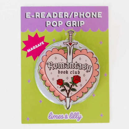 Romantasy Book Club Heart Magsafe Kindle & Phone Grip