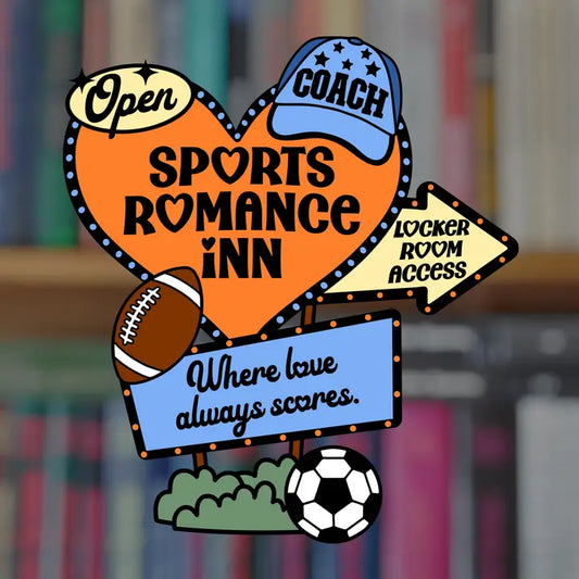 Sports Romance Inn Sticker