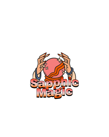 Sapphic Magic Witch Sticker