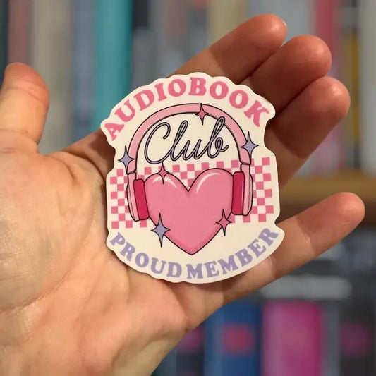 Audiobook Club Proud Member Sticker