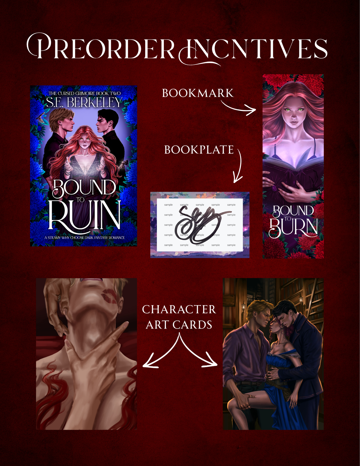 PRE-ORDER CAMPAIGN - Bound to Ruin (Cursed Grimoire #2) by S.E. Berkeley