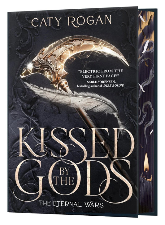 Kissed by the Gods (Deluxe Limited Edition) (Special) (Eternal Wars #1) by Caty Rogan