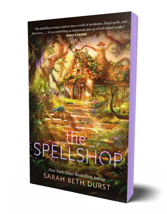 Spellshop (Sprayed Edges): by Sarah Beth Durst