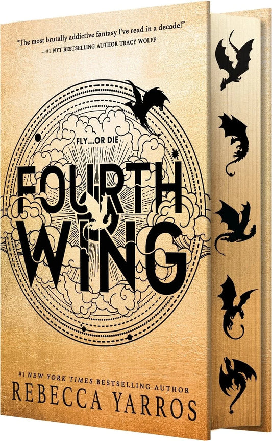 Fourth Wing (Deluxe Limited Edition) (Empyrean #1) by Rebecca Yarros