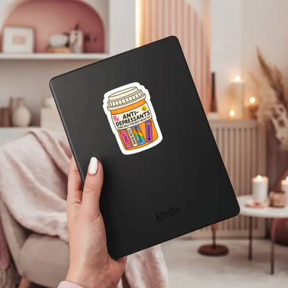 Antidepressant Books Sticker