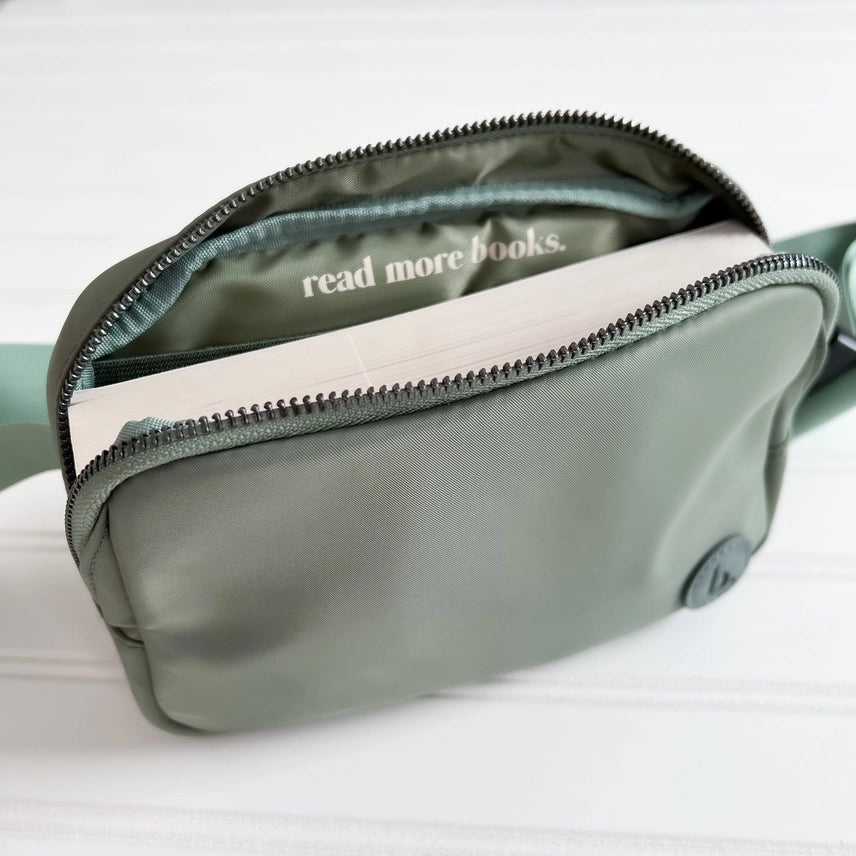 Bookish Belt Bag