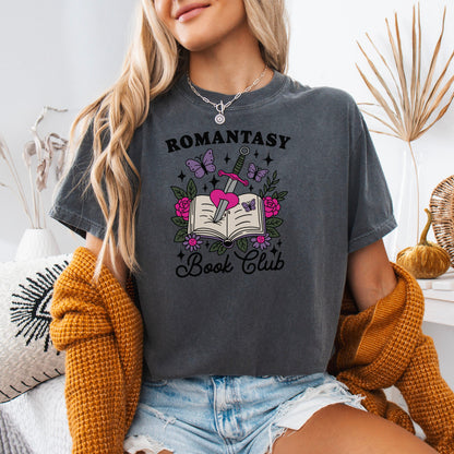 Romantasy Book Club Comfort Colors Shirt