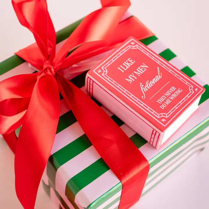 I Like My Men Fictional Book Christmas Ornament