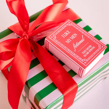 I Like My Men Fictional Book Christmas Ornament