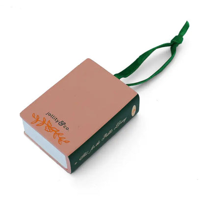 A Slut For The Public Library Book Christmas Ornament