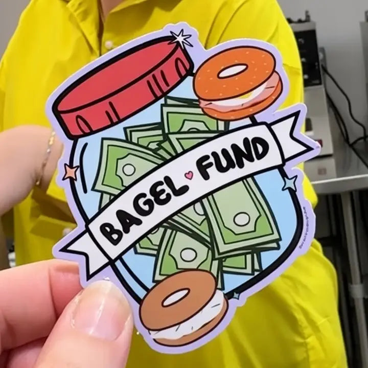 Bagel Fund Sticker