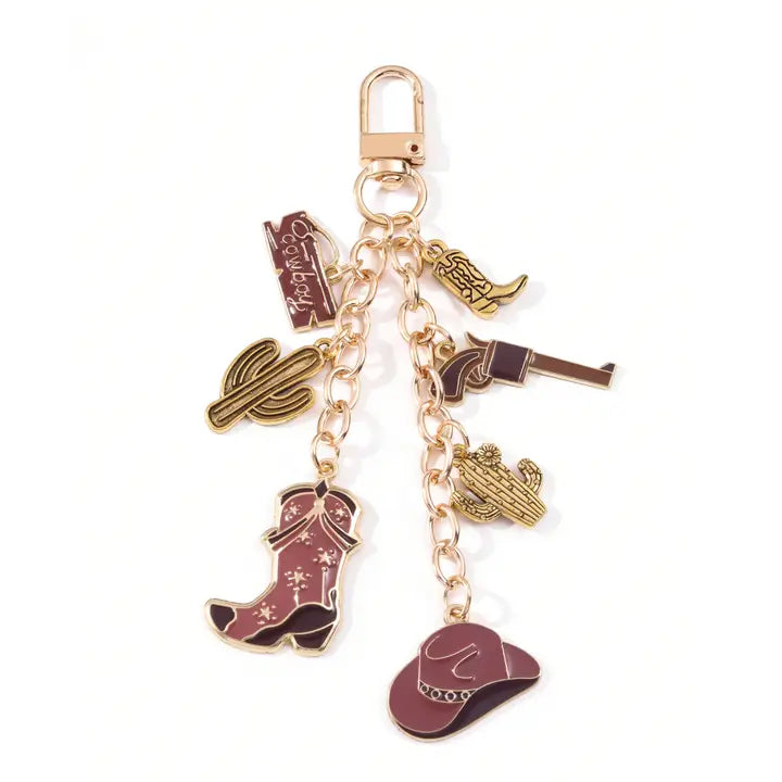 Cowboy Kindle/Phone Charm