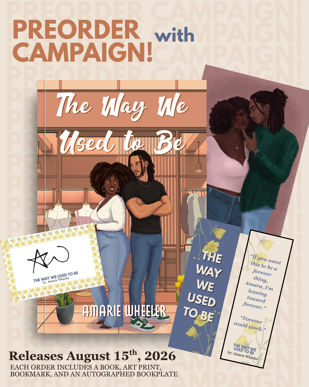 INDIE BOOKSTORE PRE-ORDER - The Way We Used To Be by Amarie Wheeler